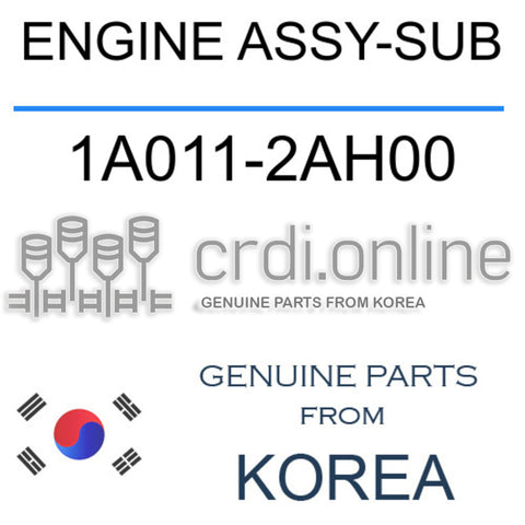 ENGINE ASSY-SUB [ORIGINAL] 1A011-2AH00 1A0112AH00 1A011 2AH00