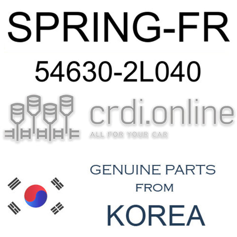 SPRING-FR [ORIGINAL] 54630-2L040 546302L040 54630 2L040