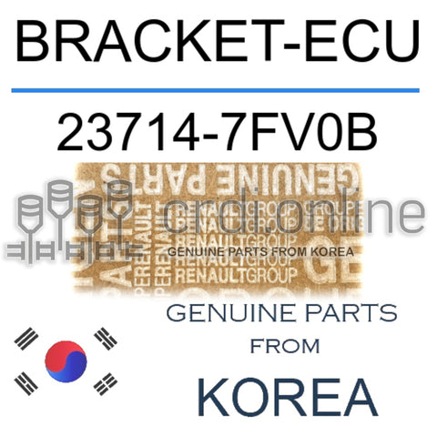 BRACKET-ECU [ORIGINAL] 23714-7FV0B 237147FV0B 23714 7FV0B