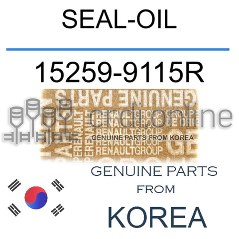 SEAL-OIL [ORIGINAL] 15259-9115R 152599115R 15259 9115R