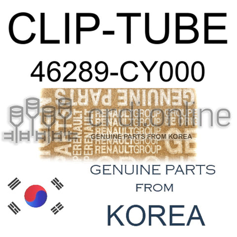 CLIP-TUBE [ORIGINAL] 46289-CY000 46289CY000 46289 CY000