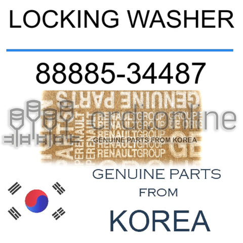 LOCKING WASHER [ORIGINAL] 88885-34487 8888534487 88885 34487