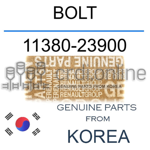 BOLT [ORIGINAL] 11380-23900 1138023900 11380 23900