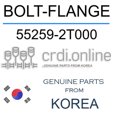 BOLT-FLANGE 55259-2T000 552592T000 55259 2T000