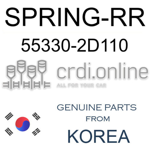 SPRING-RR [ORIGINAL] 55330-2D110 553302D110 55330 2D110
