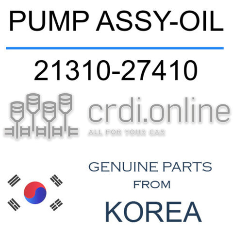 PUMP ASSY-OIL 21310-27410 2131027410 21310 27410