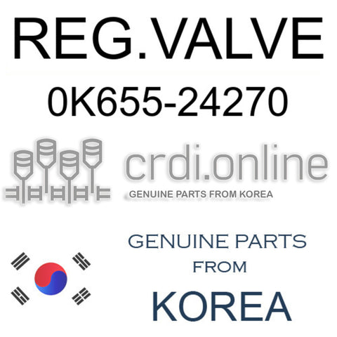 REG.VALVE [ORIGINAL] 0K655-24270 0K65524270 0K655 24270