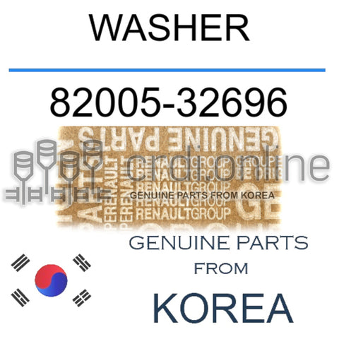 WASHER [ORIGINAL] 82005-32696 8200532696 82005 32696