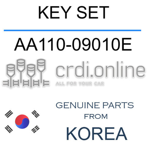 KEY SET [ORIGINAL] AA110-09010E AA11009010E AA110 09010E