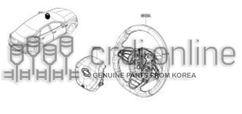 MODULE ASSY-AIR BAGDRIVER 98570-2097R 985702097R 98570 2097R