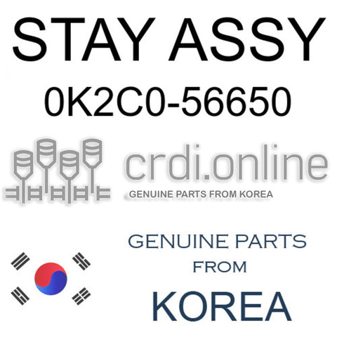 STAY ASSY 0K2C0-56650 0K2C056650 0K2C0 56650