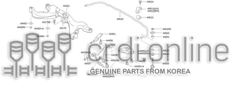 BEARING-STRUT MOUNTING 44216-51002 4421651002 44216 51002