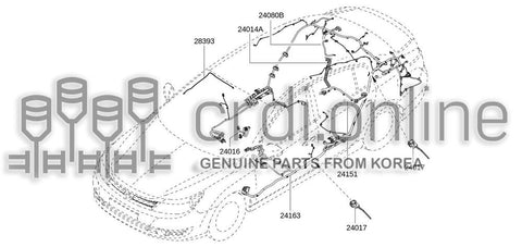HARNESS-CONSOLE 24016-5679R 240165679R 24016 5679R