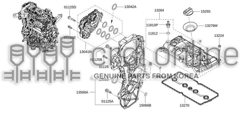 VALVE ASSY-CONTROLBLOWBY 11810-1KC0A 118101KC0A 11810 1KC0A