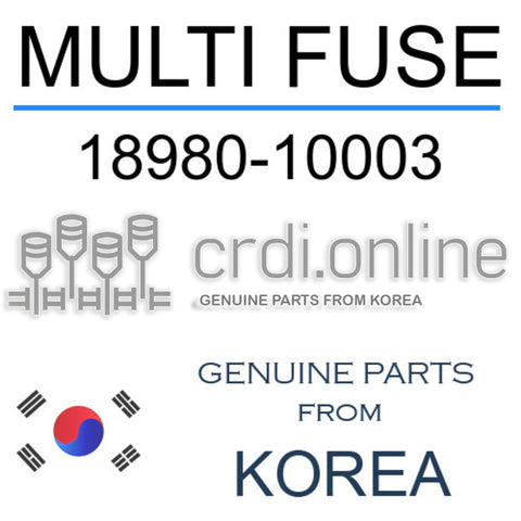 MULTI FUSE 18980-10003 1898010003 18980 10003