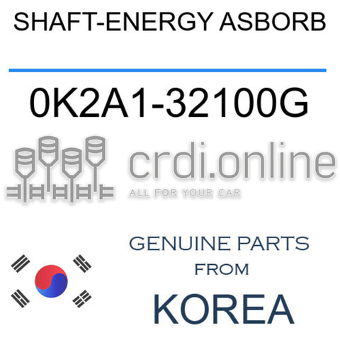 SHAFT-ENERGY ASBORB [ORIGINAL] 0K2A1-32100G 0K2A132100G 0K2A1 32100G