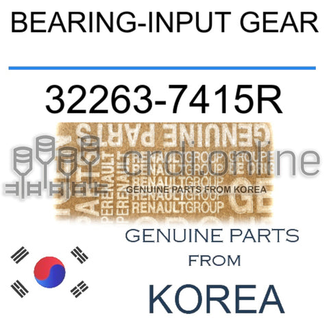 BEARING-INPUT GEAR [ORIGINAL] 32263-7415R 322637415R 32263 7415R