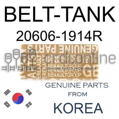 BELT-TANK [ORIGINAL] 20606-1914R 206061914R 20606 1914R
