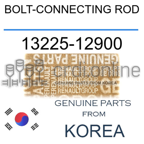 BOLT-CONNECTING ROD [ORIGINAL] 13225-12900 1322512900 13225 12900