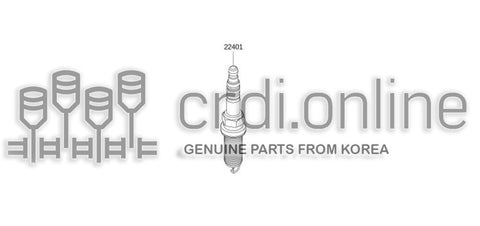 PLUG-SPARK 22401-5RF1B 224015RF1B 22401 5RF1B