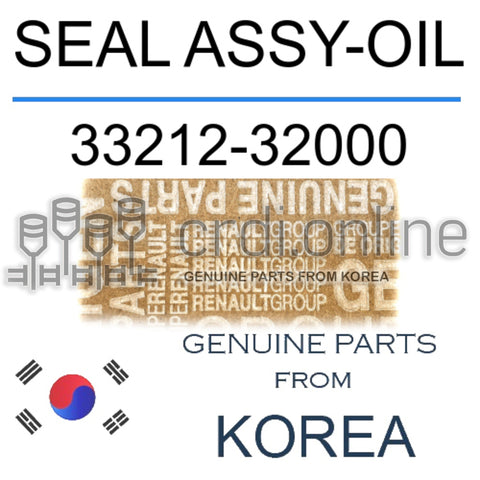SEAL ASSY-OIL [ORIGINAL] 33212-32000 3321232000 33212 32000