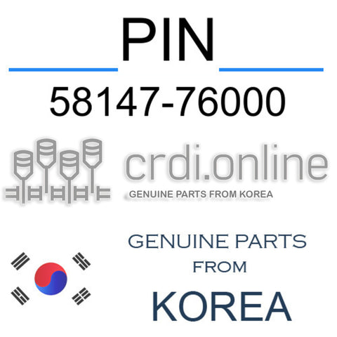 PIN [ORIGINAL] 58147-76000 5814776000 58147 76000