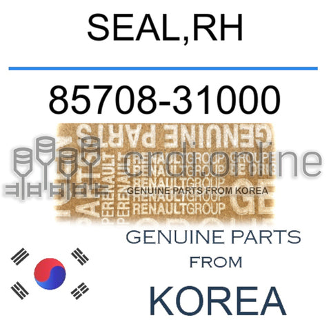 SEAL,RH [ORIGINAL] 85708-31000 8570831000 85708 31000