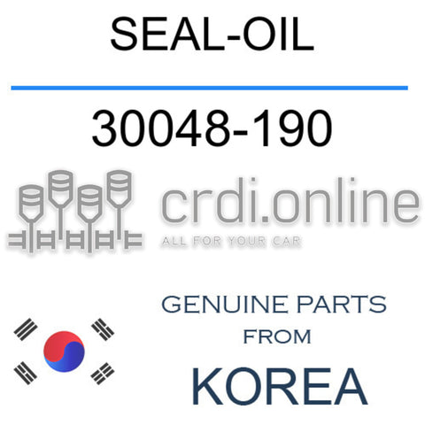SEAL-OIL [ORIGINAL] 30048-190 30048190 30048 190