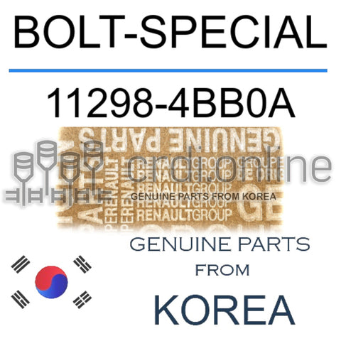 BOLT-SPECIAL [ORIGINAL] 11298-4BB0A 112984BB0A 11298 4BB0A
