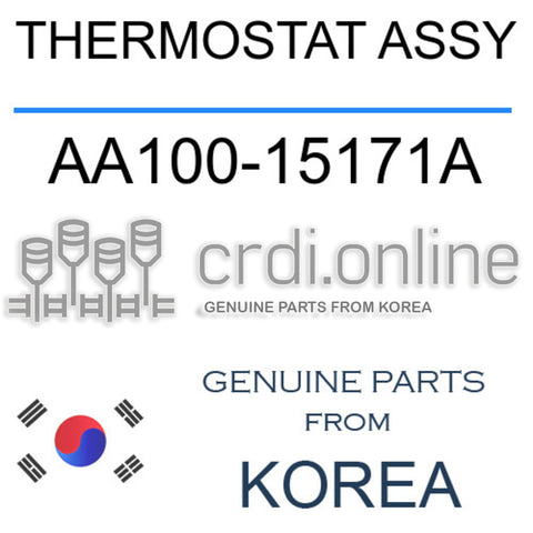 THERMOSTAT ASSY [ORIGINAL] AA100-15171A AA10015171A AA100 15171A