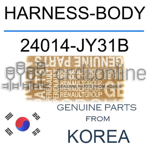 HARNESS-BODY [ORIGINAL] 24014-JY31B 24014JY31B 24014 JY31B