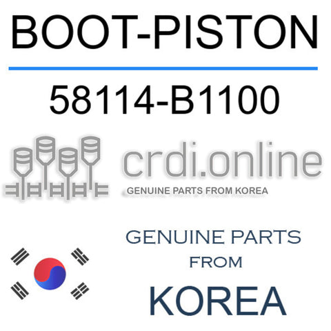 BOOT-PISTON 58114-B1100 58114B1100 58114 B1100