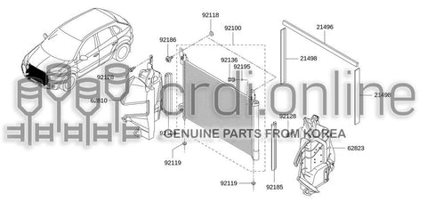 GUIDE-AIRFRONT LH 21499-0113R 214990113R 21499 0113R
