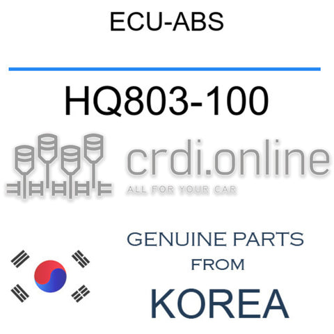 ECU-ABS [ORIGINAL] HQ803-100 HQ803100 HQ803 100