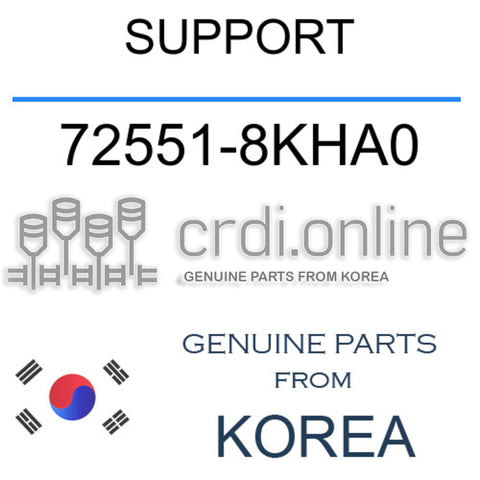 SUPPORT [ORIGINAL] 72551-8KHA0 725518KHA0 72551 8KHA0