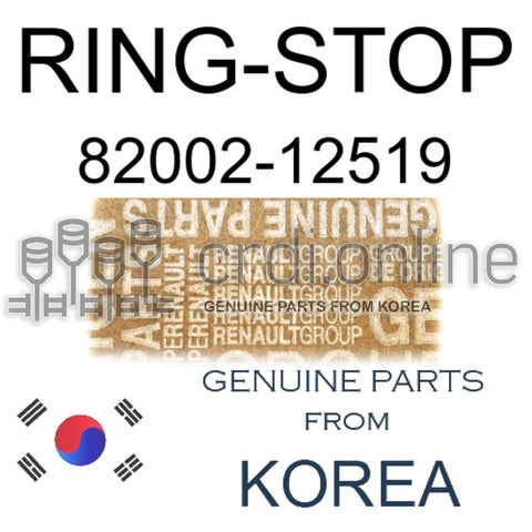 RING-STOP [ORIGINAL] 82002-12519 8200212519 82002 12519