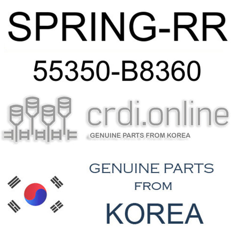 SPRING-RR [ORIGINAL] 55350-B8360 55350B8360 55350 B8360