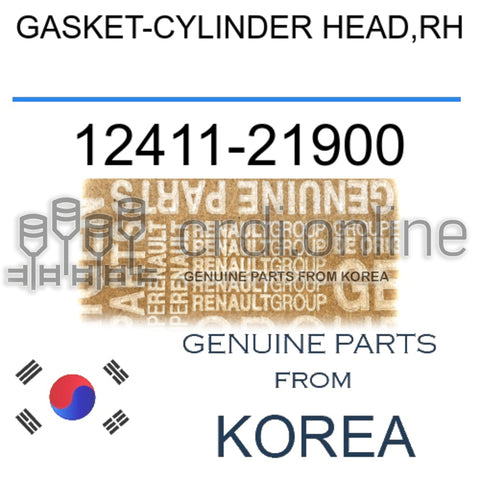 GASKET-CYLINDER HEAD,RH [ORIGINAL] 12411-21900 1241121900 12411 21900