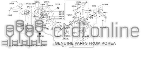 DIAPHRAGM KIT 18733-14900 1873314900 18733 14900