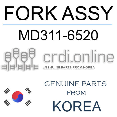 FORK ASSY [ORIGINAL] MD311-6520 MD3116520 MD311 6520