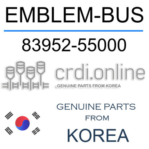 EMBLEM-BUS 83952-55000 8395255000 83952 55000