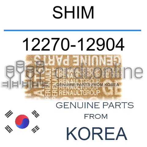 SHIM [ORIGINAL] 12270-12904 1227012904 12270 12904