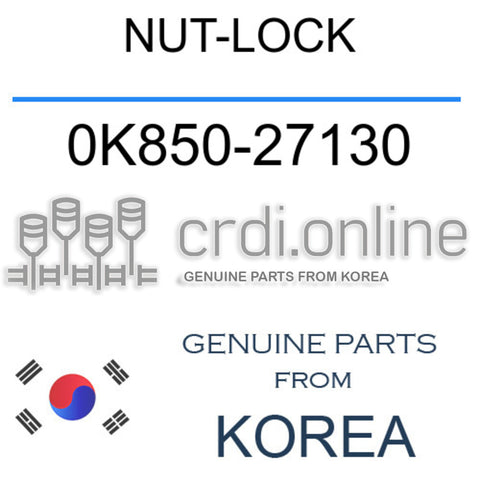 NUT-LOCK [ORIGINAL] 0K850-27130 0K85027130 0K850 27130