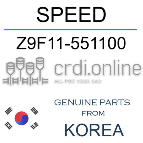 SPEED [ORIGINAL] Z9F11-551100 Z9F11551100 Z9F11 551100