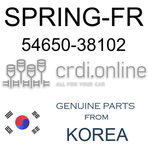 SPRING-FR [ORIGINAL] 54650-38102 5465038102 54650 38102