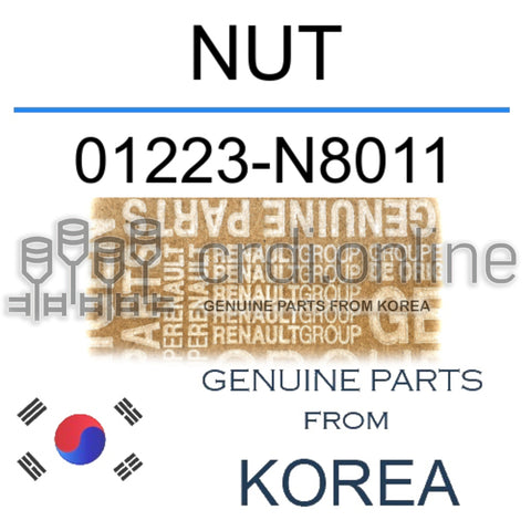 NUT [ORIGINAL] 01223-N8011 01223N8011 01223 N8011