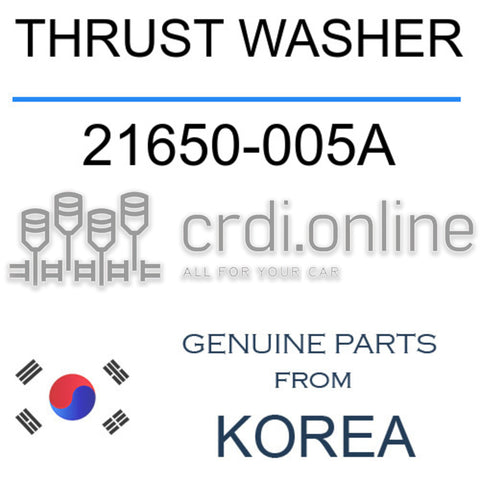 THRUST WASHER [ORIGINAL] 21650-005A 21650005A 21650 005A