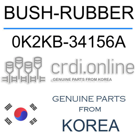 BUSH-RUBBER 0K2KB-34156A 0K2KB34156A 0K2KB 34156A