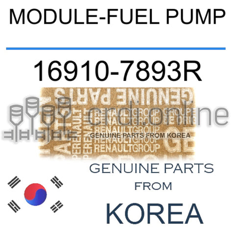 MODULE-FUEL PUMP [ORIGINAL] 16910-7893R 169107893R 16910 7893R