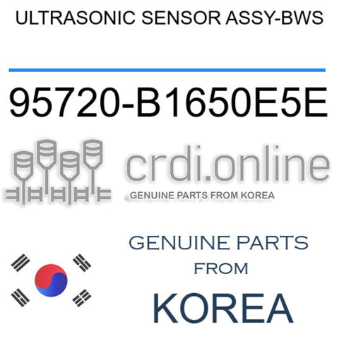 ULTRASONIC SENSOR ASSY-BWS [ORIGINAL] 95720-B1650E5E 95720B1650E5E 95720 B1650E5E